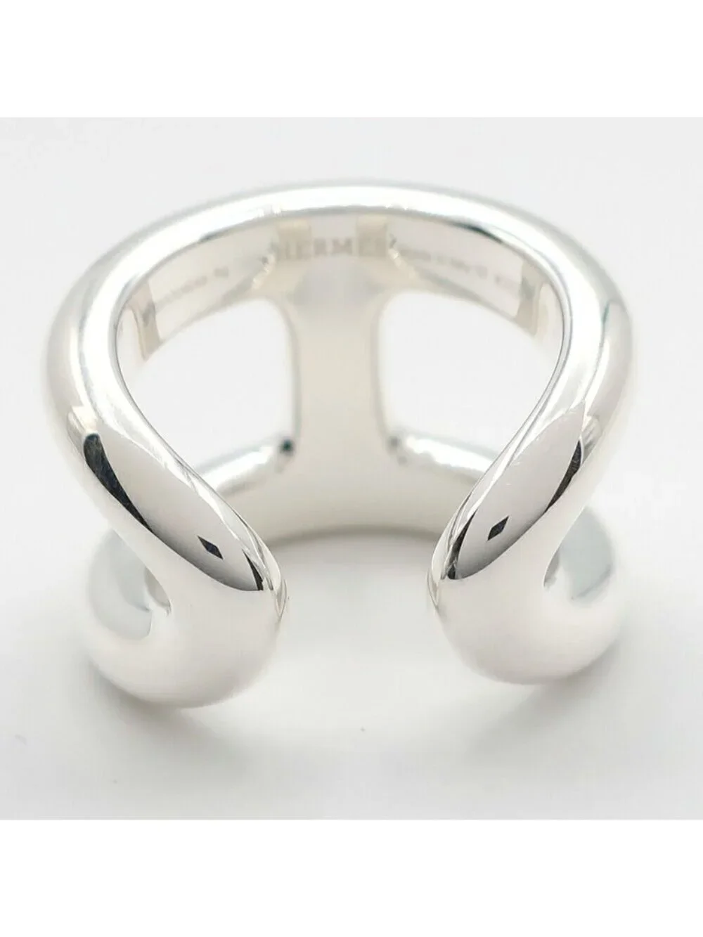 Hermes Heaven Osmose GM Ring Silver